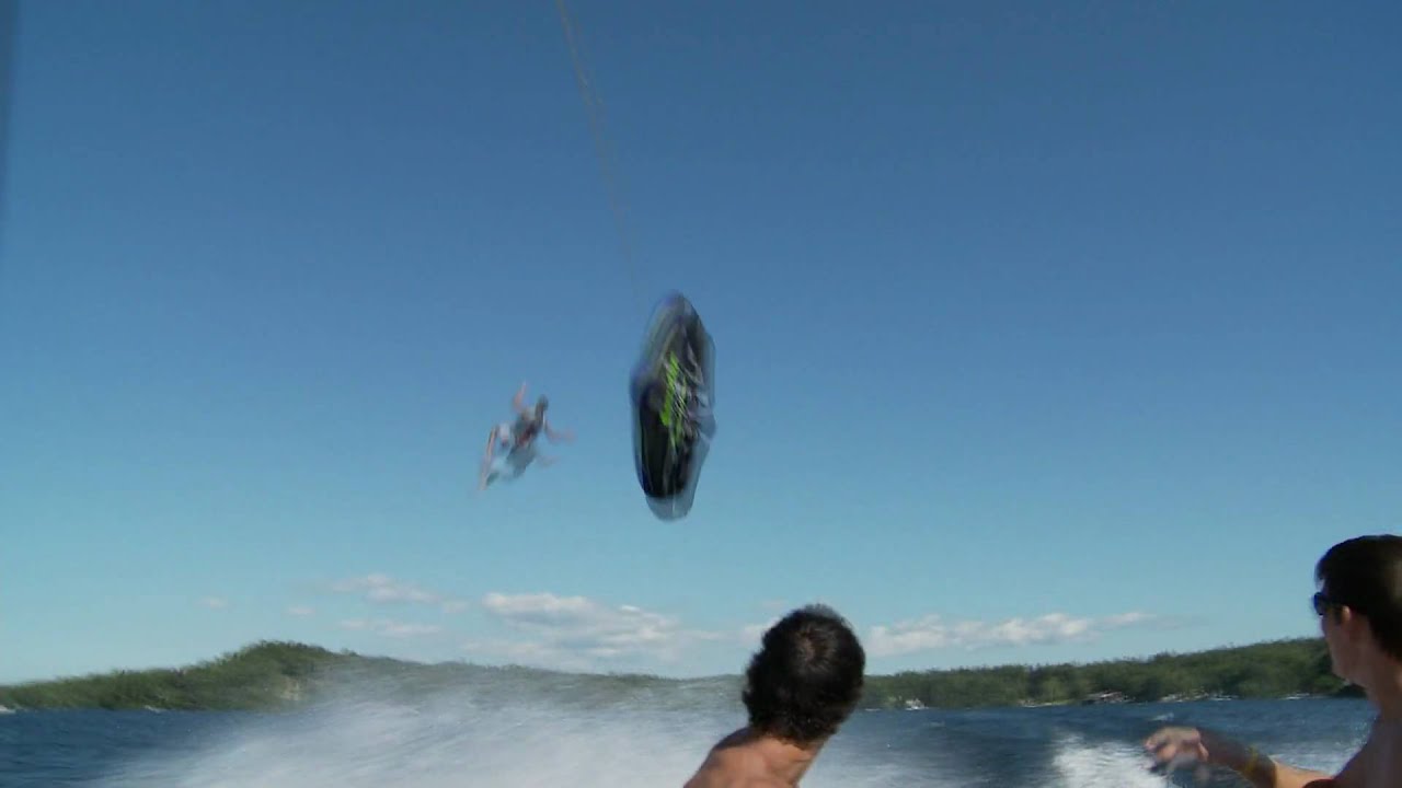 Manta Ray Tube Fall Youtube in Ski Biscuit Fails