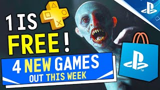 4 NEW PS4/PS5 Games Out THIS WEEK! New FREE PS Plus Game, New Remaster, Horror Game + More New Games