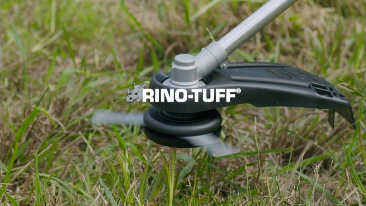 RinoTuff Brush Cutter, Universal Fit Bladed Trimmer Head YouTube