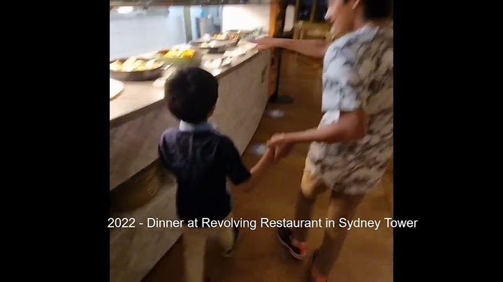 Sydney Tower   Revolving Restaurant Buffet