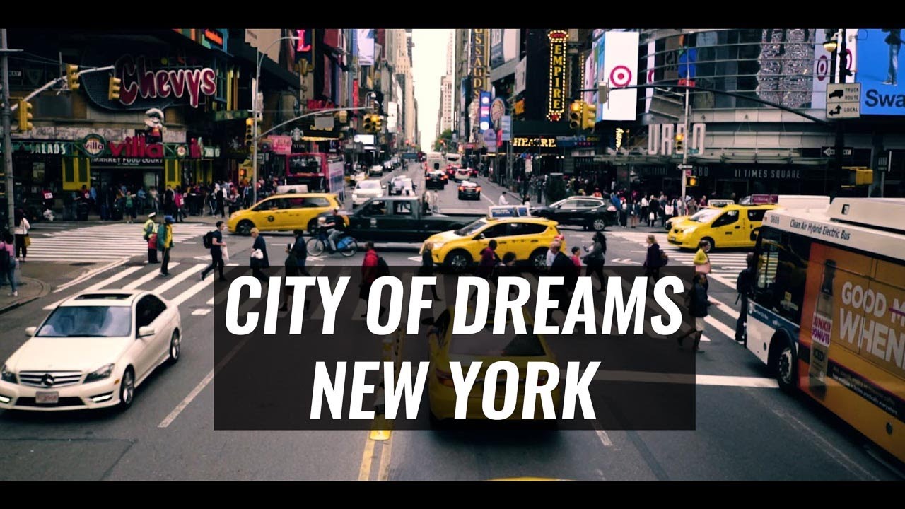 NEW YORK CITY CITY OF DREAMS Street Videography USA Trip 1 YouTube