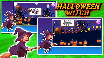 Halloween Wich || Construct 3 Game Template || Source code