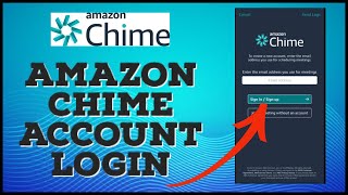 How to Login Amazon Chime App 2023? Amazon Chime Login screenshot 2
