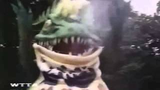 Terror Toad Eats Four Power Rangers
