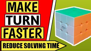 How to make turn faster in 3*3 rubiks cube|How to reduce time to solve 3*3 rubiks cube in hindi screenshot 1