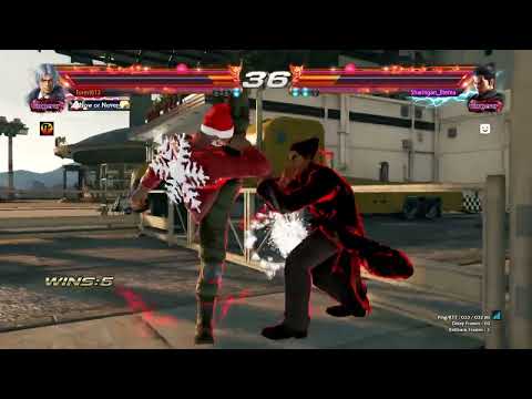 Emperor Lee Schooling Tekken King? Kazuya 5 Bars Only Laggy PS4 Version 5 Tekken 7 20221214044008