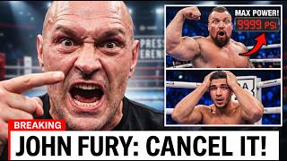 John Fury SAW THIS: DEMANDS Tommy CANCEL After Eddie Hall's SHOCKING POWER!