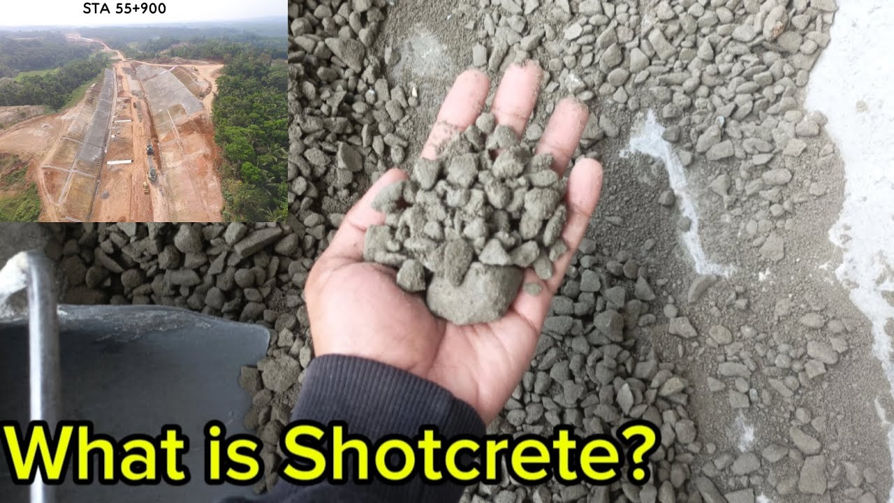 Beton Shotcrete🤯What is Shotcrete? ||Gunite ||Sprayed Concrete ||Types of Concrete Part 1