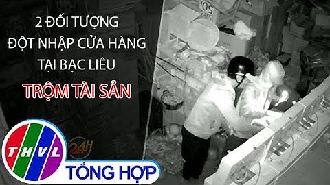 2 đối tượng đột nhập cửa hàng tại Bạc Liêu trộm tài sản