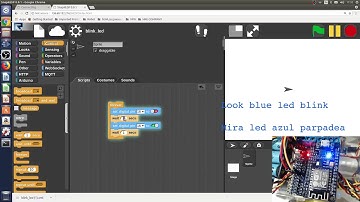 ESP8266 ARDUINO WIFI ROBOT, BLINK LED PROGRAM WEBSOCKETS