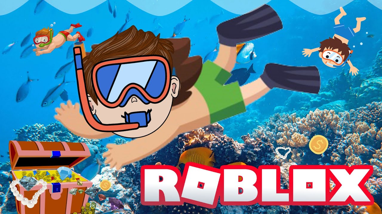 ENCONTREI MUITOS TESOUROS MERGULHANDO NUM LAGO DO ROBLOX Quill Lake