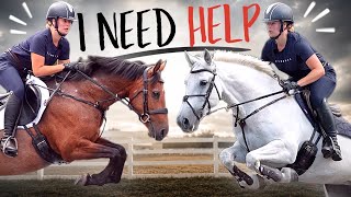 OVER A MONTH OFF JUMPING ~ Training vlog