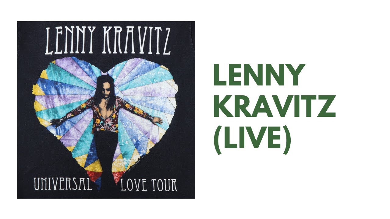 LENNY KRAVITZ - Universal Love Tour | LIVE WEMBLEY (1993) - YouTube