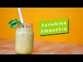 Boost Your Energy Naturally with the Sunshine Smoothie ☀️ | Caffeine-Free Energy Recipe