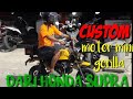 motor mini honda gorilla dari honda supra ,modifikasi buatan bengkel sendiri