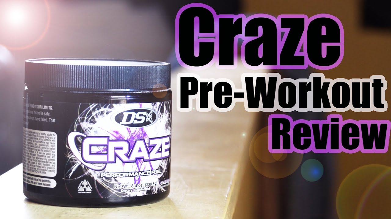 5 Day Craze pre workout for Women