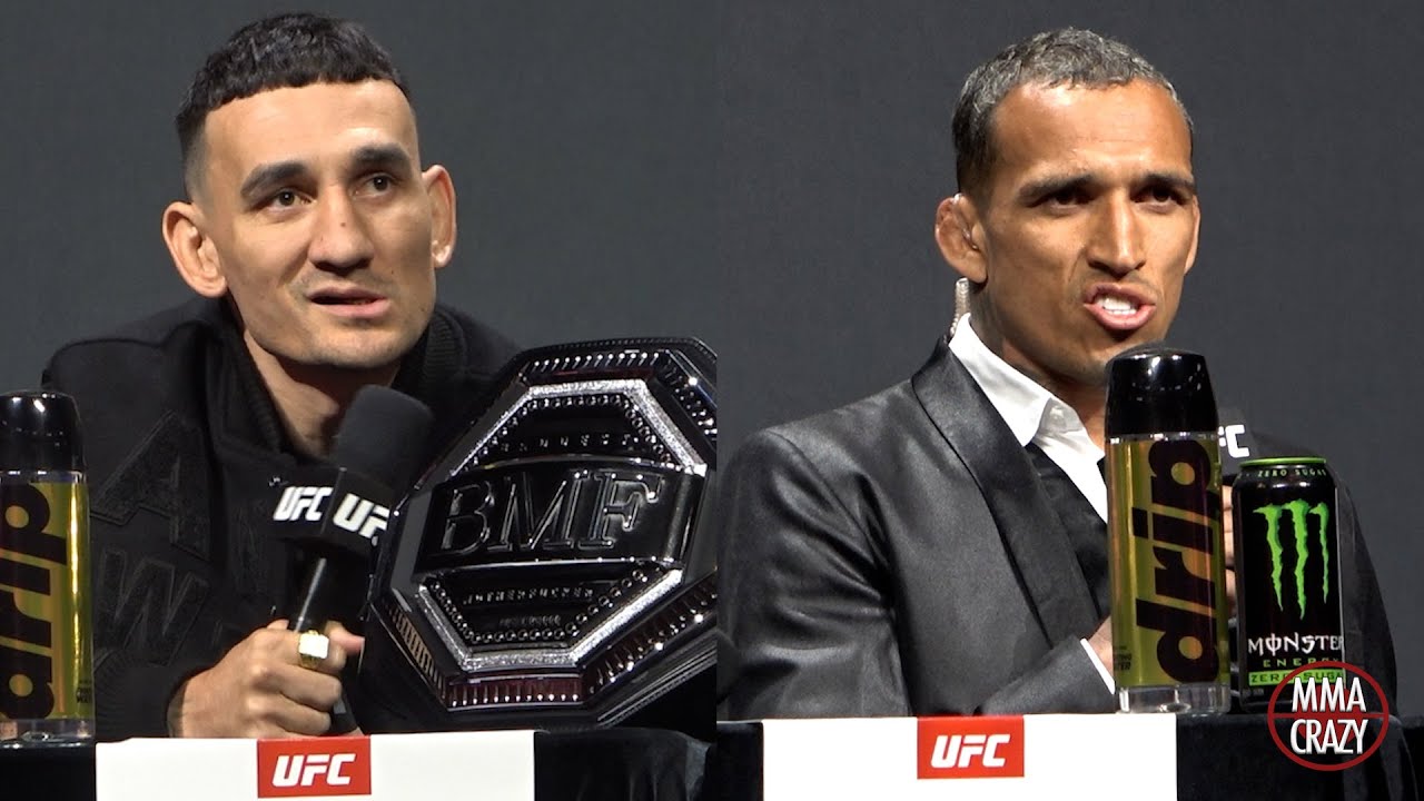Max Holloway vs. Charles Oliveira 2 Press Conference Highlights UFC 326