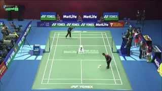 Yonex Sunrise Hong Kong Open 2015 | Badminton SF M3-WD | Mah/Pol vs Tang/Yu