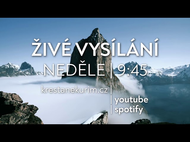 Bohoslužba 6.9.2026 | Živé vysílání