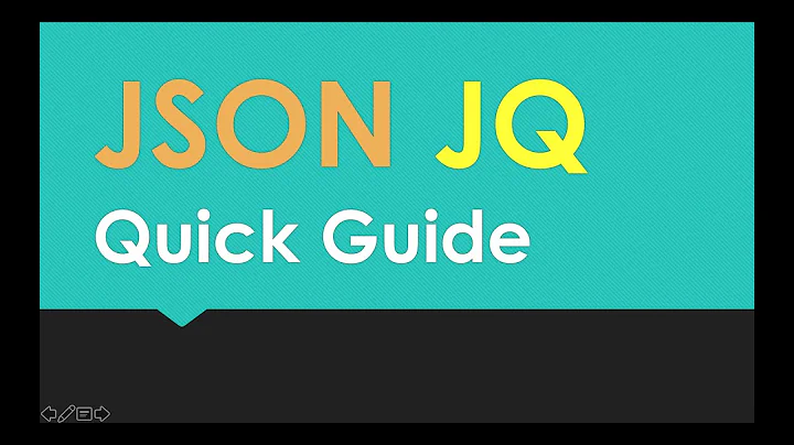 JSON JQ Linux Tool, Quick Tutorial