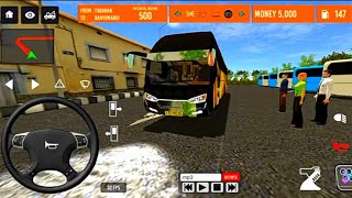 Idbs Bus Simulator Pelabuhan Penyeberangan Merak - Bakauheni. Android Gameplay 3D New Bus Game2022