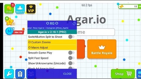 NEW AGARIO MOD MENU WITH ZOOM+MACRO+SMOOTHSPLITS VERSION 2.18.1