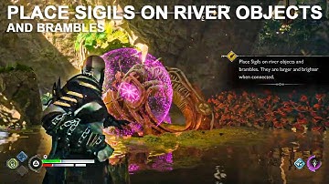 Use Sigils with river objects & Brambles | God of War Ragnarok