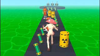 Monsters Lab - Freaky Running Gameplay 👹 Crazy Mutation Runner | Full Levels Walkthrough