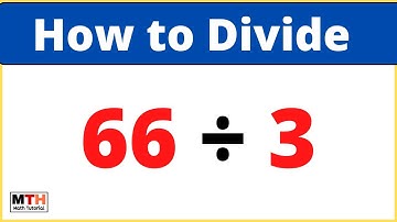 66 divided by 3 (66÷3) | Long Division