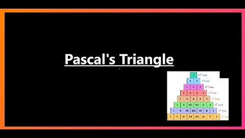 Pascal Triangle