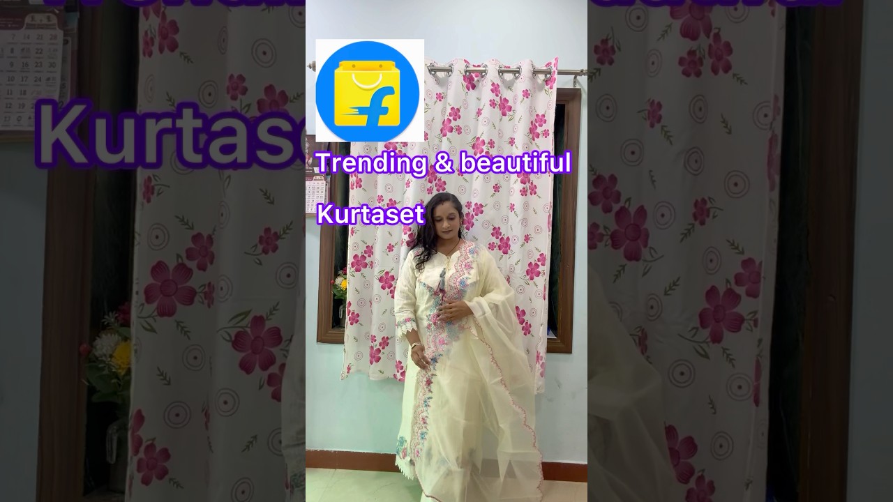 Trending & beautiful kurtaset #viralvideo #sangitafashionfusion #flipkart