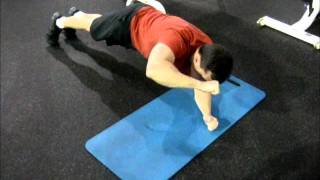 Plank Diagonal Arm Lift