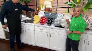 Temp-tations 12-pc Essential Dinnerware Set on QVC