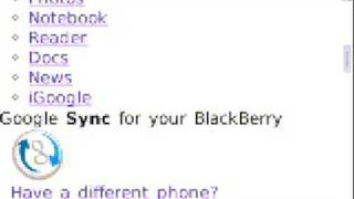 HOW TO BACKUP CONTACTS USING GOOGLE SYNC ON BLACKBERRY CURVE screenshot 4