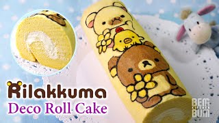 How to Make Rilakkuma Deco Roll Cake!