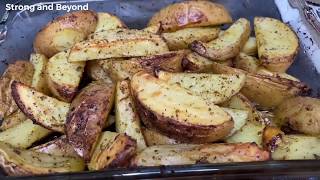 Greek-Style Lemon Roasted Potatoes