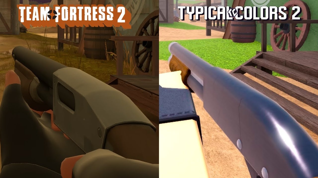 [2024] Team Fortress 2 vs. Typical Colors 2 - All Weapons and Equipment Comparison
