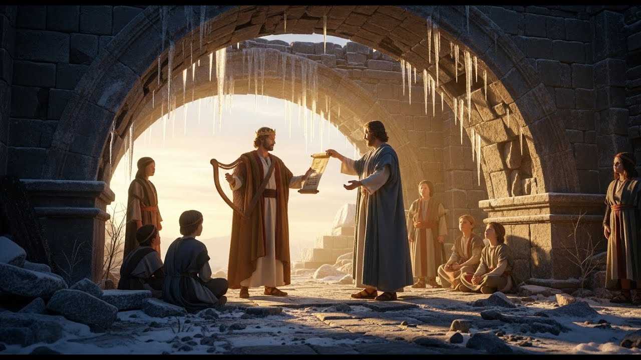 Momento de oración profunda – Salmos de David para sanación y fortaleza espiritual