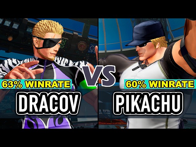 KOF XV ▱ DRACOV (Ramón / Darli / Billy) vs PIKACHU (Clark / Terry