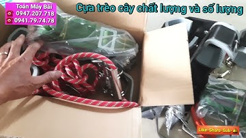 Giới thiệu dụng cụ trèo cây cựa trèo cây cưa cây hái lan bắt ong giá rẻ |0947207718 | 0941797478|