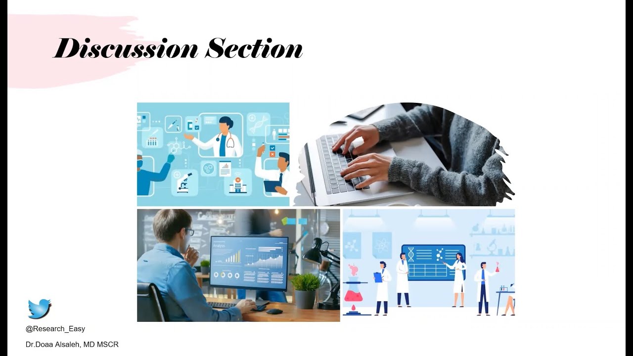 Discussion النقاط المهمة في جزء كتابة ال