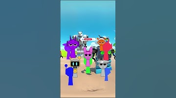 Construction Challenge Incredibox Sprunki Complete the puzzle correctly   Playing with shadows