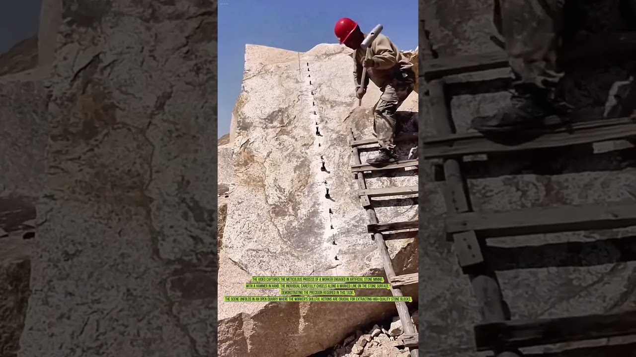 Carving Precision: The Art of Artificial Stone Mining