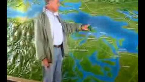 Vacation on a Relief Map