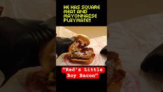 Hungry robot reviews Wendy's Jr.  Bacon Cheeseburger
