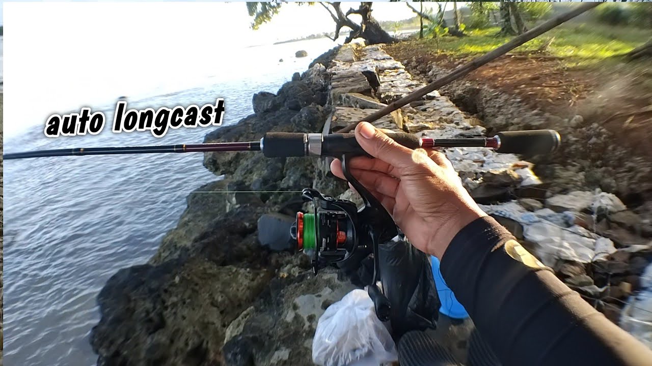 Test Joran Hinomiya Inferno dan Reel Sheandking Fredator‼️ultralight casting pinggiran