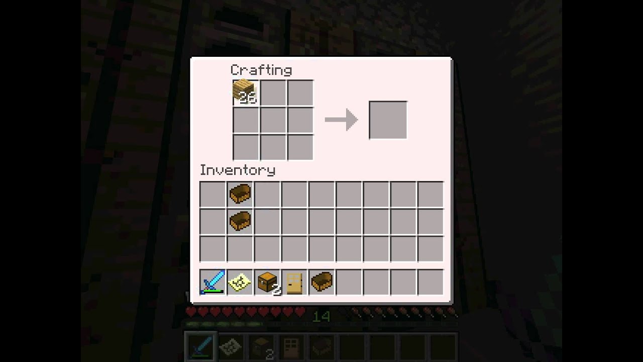 Minecraft: How to make Wooden Chests, Boats, Doors, Slabs 