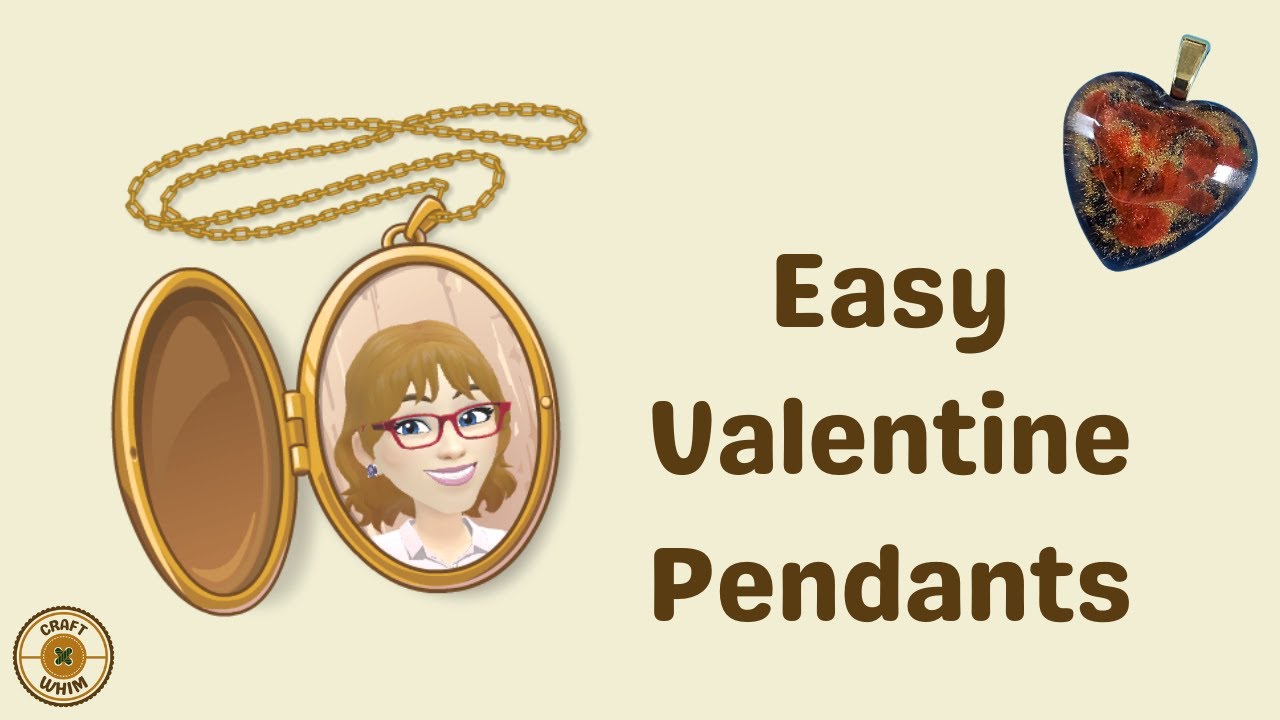 102.  Easy Valentine Pendants
