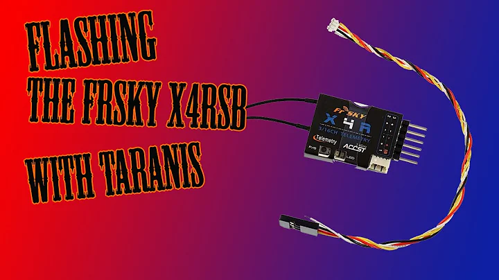 how to Flash the x4r