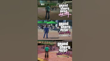 GTA Vice City Original Vs Definitive Edition Vs NextGen Edition | Charlie Gamerz #shorts